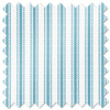 Lace Stripes, Electric Blue - Twist&Fit Roman Blind